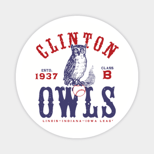 Clinton Owls Magnet
